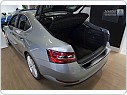 Kryt zadního nárazníku, NEREZ AVISA, ŠKODA SUPERB III. 2015- (SEDAN, TMAVÁ, MATNÁ)