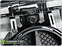 Přední maska Mercedes W213, 2016-2018, GT-R styl, chromově černá