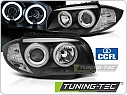 Přední světlomety, světla, lampy BMW 1 E89/E81/E82/E88 2004-2011, ANGEL EYES CCFL, černé