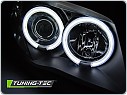 Přední světlomety, světla, lampy BMW 1 E89/E81/E82/E88 2004-2011, ANGEL EYES CCFL, černé