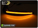 Boční LED dynamické blinkry do zrcátek, Audi A1 2010-2018, kouřové