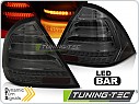 Zadní světla, LED světlomety, Mercedes W203 SEDAN, 2000-2004, SEQ, kouřové