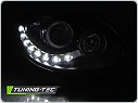 Přední světla, světlomety, lampy Renault Twingo, 2007-2011, černé