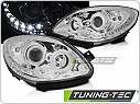Přední světla, světlomety, lampy Renault Twingo, 2007-2011, chromové