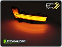 Boční LED dynamické blinkry do zrcátek Škoda Octavia III, 2012-2020, kouřové
