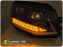 Přední světla, světlomety, lampy VW T6 2015-2019, DRL, Tube Light, dynamické, chromovo-černé