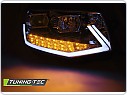 Přední světla, světlomety, lampy VW T6 2015-2019, DRL, Tube Light, dynamické, chromové
