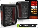 Zadní světla LED Jeep Wrangler JK, 2007-2018, kouřové