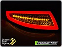 Zadní světla, světlomety Porsche 911, 997 2004-2009, LED, SEQ, černé kouřové
