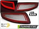 Zadní světla, světlomety Porsche 911, 997 2004-2009, LED, SEQ, červené
