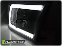 Přední světla, světlomety, lampy Dodge RAM, 2009-2018, Tube Light, černé