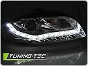 Přední světla, světlomety Audi A4, B7, 2004-2008, chrom, LED, LED blinkr, LPAUE4