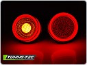 Zadní světla, LED světlomety, lampy Ferrari F355/F360 1994-2005, červeno-bílé