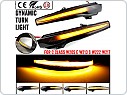 Led dynamické blinkry do zrcátek, Mercedes C W205, E W213, S W222, GLC, V W447,