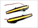Led dynamické blinkry do zrcátek, Mercedes C W205, E W213, S W222, GLC, V W447,
