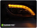 Přední světla, světlomety, lampy Mercedes M-class W166, 2011-2015, LED, černé