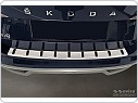Zesílený kryt zadního nárazníku, NEREZ AVISA, ŠKODA KAMIQ 2019- (MATNÁ)