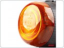 Výstražné světlo, maják LED oranžový 12/24V