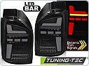 Zadní LED světla, světlomety, lampy VW T6, 2015-2019, LED BAR, SEQ, OEM BULB, černé kouřové