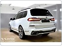 Kryt zadního nárazníku, NEREZ AVISA, BMW X7 2019- (G07, M-PACKET, TMAVÁ)