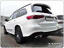 Kryt zadního nárazníku, NEREZ AVISA, MERCEDES GLS-CLASS 2019- (MATNÁ)