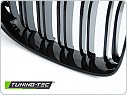Přední maska, ledvinky BMW E87, E81, E82, E88, 2007-2011, černý lesk