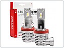 LED žárovky H8, H9, H11 serie X1, 12V, sada 2ks
