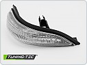 Boční blinkry na zpětná zrcátka, Toyota Yaris III 2011-2019, LED, SEQ, bílé