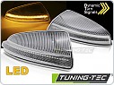 Boční LED dynamické blinkry do zrcátek Mercedes Vito W204, W164, bílé