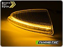 Boční LED dynamické blinkry do zrcátek Mercedes Vito W204, W164, bílé