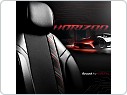 Autopotahy Luxus HORIZON 1801 RED 3-ZIP
