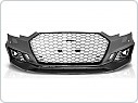 Přední nárazník SPORT, Audi A4 B9, 2015-2019, PDC, černý lesk