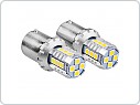 Žárovka LED BA15S, Canbus 12-24V bílá 16SMD. 1kus