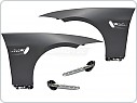 Přední blatníky BMW E92, E93, 2006-2013, SPORTOVNÍ STYL s LED blinkry, sada L+P