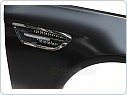 Přední blatníky BMW F10, F11, 2010-2016, SPORT STYLE s bočními chromovými přívody vzduchu, sada L+P