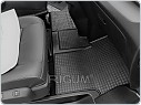 Gumové koberce, autokoberce sada CITROËN SpaceTourer 2místa + tunel (4 díl) 2016- přední