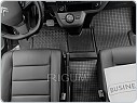 Gumové koberce, autokoberce sada PEUGEOT Traveller 2016- 2místa + tunel (4 díl) přední