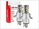 LED H4, H-mini serie