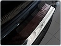 Kryt zadního nárazníku, NEREZ AVISA, AUDI Q5 2008-2017 (LESKLÁ A ČERVENÝ CARBON)
