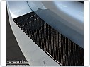 Kryt zadního nárazníku, NEREZ AVISA, BMW 5 2010-2017 (F11, CARBON)
