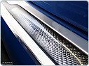 Kryt zadního nárazníku, NEREZ AVISA, BMW X1 2015-2019 (F48, LESKLÁ A STŘÍBRNÝ CARBON)