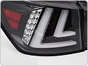Zadní LED světla, světlomety, lampy Lexus IS II, 2006-2013, LED, SEQ, černá
