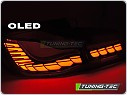 Zadní OLED světla, světlomety, lampy BMW F10, 2010-2016, SEQ, kouřové, VÝPRODEJ