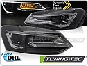Přední světla, světlomety, lampy VW Polo V 2009-2017, LED, SEQ, černé