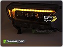 Přední FULL LED světla, světlomety, lampy Ford Ranger V 2016-2022, LED, DRL, SEQ, černé