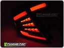Zadní LED světla, světlomety, lampy Honda Civic X, 2016-2021 hatchback, SEQ, černé