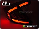 Zadní LED světla, světlomety, lampy Honda Civic X, 2016-2021 hatchback, SEQ, kouřové