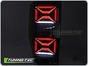 Zadní LED světla, světlomety, lampy Ford Ranger, 2011-2018, SEQ, kouřové