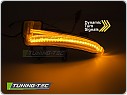 Boční LED dynamické blinkry do zrcátek, Škoda Superb III, 2015-2018, SEQ, kouřové