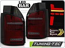 Zadní LED světla, světlomety, lampy VW T5, 2003-2009, SEQ, červené kouřové